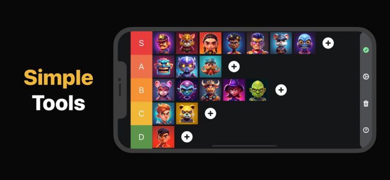Tier List Maker для iOS — скриншот 2