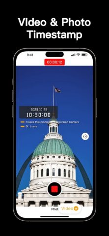 Timestamp Camera — Time & GPS — скриншот 2