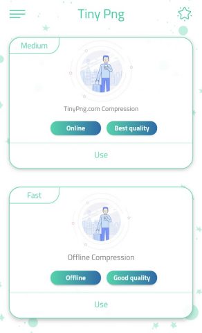 Tiny Png Image Compressor для Android — скриншот 1