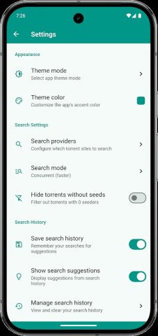 Torrent Search Engine для Android — скриншот 5