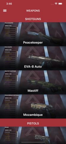 Tracker for Apex Legends для iOS — скриншот 4