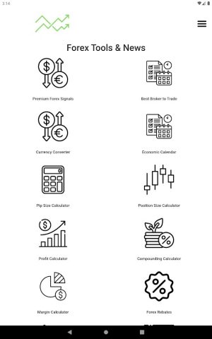 Trading Tools Pro для Android — скриншот 5