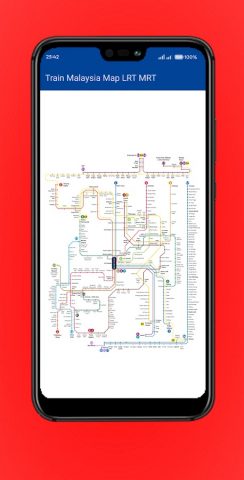 Train Malaysia Map LRT MRT для Android — скриншот 1