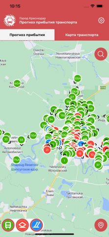 Транспорт Краснодара Онлайн — скриншот 3