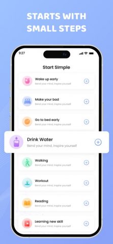 Трекер привычек: план цель для iOS — скриншот 3