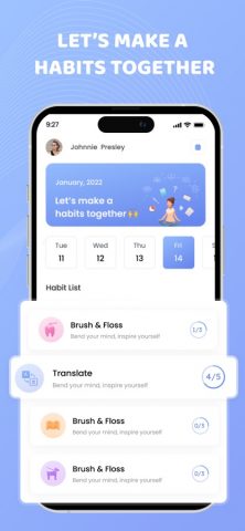 Трекер привычек: план цель для iOS — скриншот 5