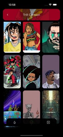 Trill Wallpaper 4k — HD для iOS — скриншот 3