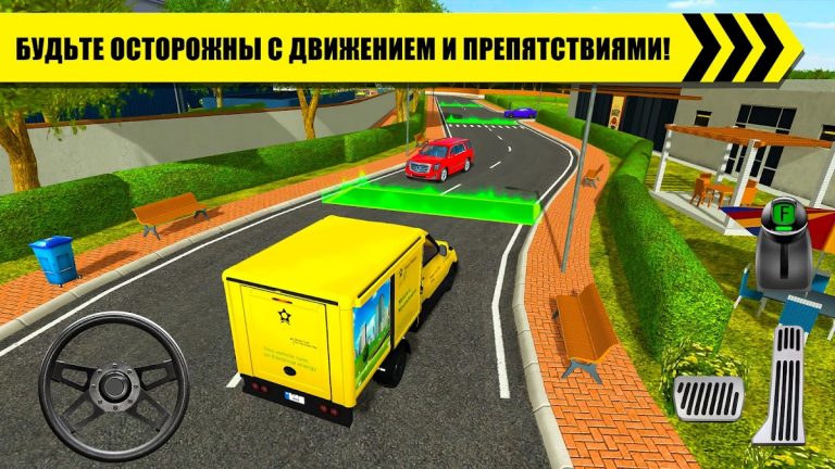 Truck Driver Depot Parking Sim для Android — скриншот 3