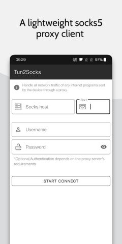 Tun2Socks для Android — скриншот 1