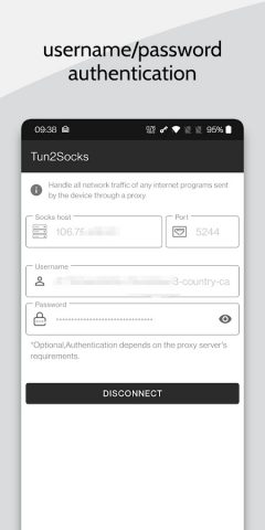 Tun2Socks для Android — скриншот 3