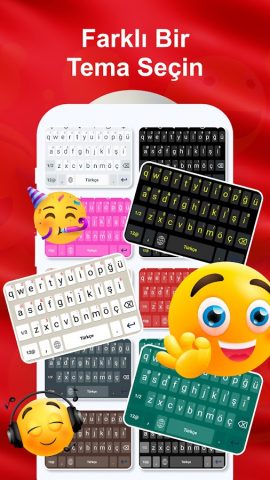 Turkish Language Keyboard для Android — скриншот 3
