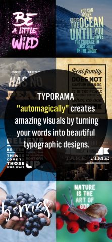 Typorama: Text on Photo Editor для iOS — скриншот 2