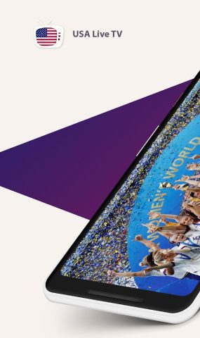 USA — Live TV (Entertainment) для Android — скриншот 1