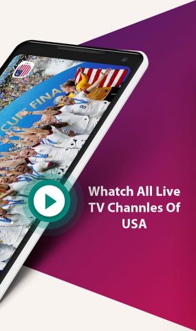 USA — Live TV (Entertainment) для Android — скриншот 2