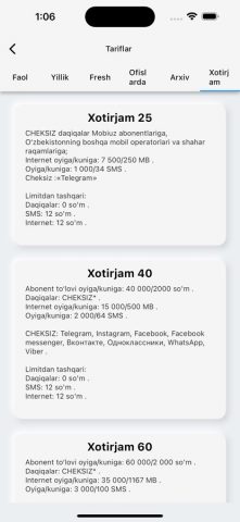 USSD kodlar для iOS — скриншот 3