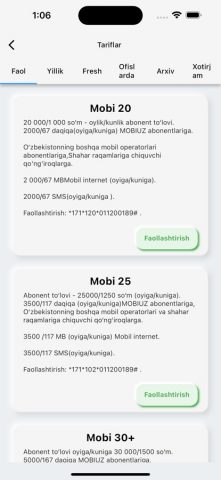 USSD kodlar для iOS — скриншот 4