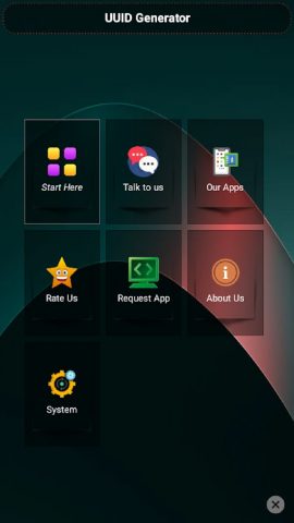 UUID Generator для Android — скриншот 4