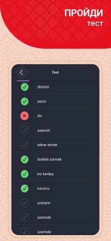 Учить Турецкий Язык A1 — B2 для iOS — скриншот 2
