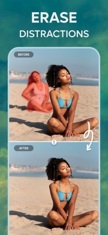 Удалить объекты AI, Retouch для iOS — скриншот 2