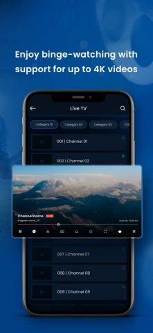 Uni IPTV Player для iOS — скриншот 5