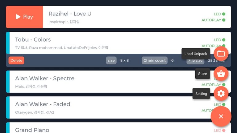 UniPad для Android — скриншот 2
