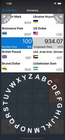 Unit Converter — Best Unit App для iOS — скриншот 2