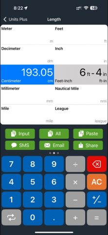 Unit Converter — Best Unit App для iOS — скриншот 4