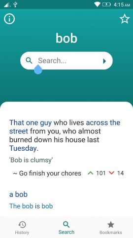 Urban Dictionary (Unofficial) для Android — скриншот 1