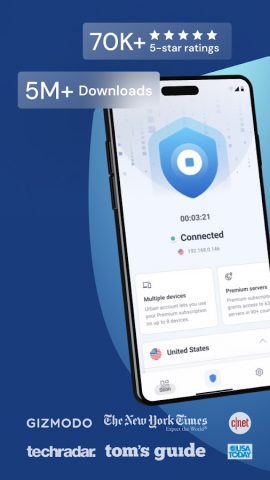 Urban VPN Premium для Android — скриншот 1