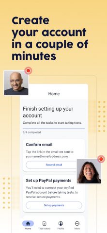 UserTesting для Android — скриншот 2