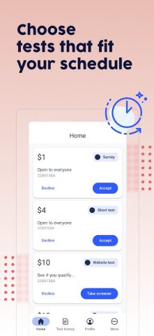 UserTesting для Android — скриншот 4