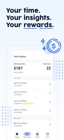 UserTesting для Android — скриншот 5