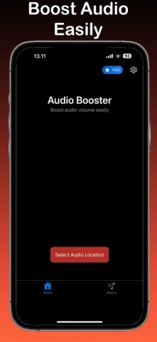 Усилитель звука・громкость для iOS — скриншот 1