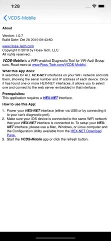 VCDS-Mobile для iOS — скриншот 5