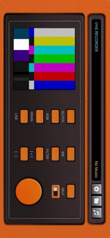 VHS камера — Видео редактор для iOS — скриншот 1