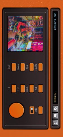 VHS камера — Видео редактор для iOS — скриншот 5