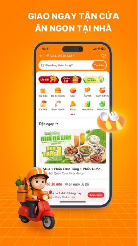 VILL: Đặt xe & giao đồ ăn для Android — скриншот 3