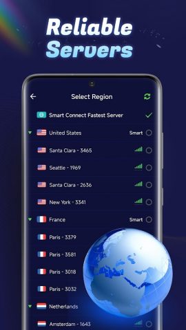 VPN Expert — Smooth VPN Proxy для Android — скриншот 2