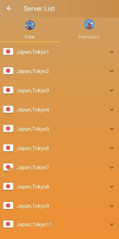 VPN Japan — Proxy Secure VPN для Android — скриншот 2