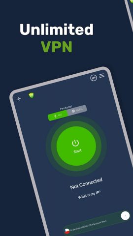 VPN.lat: Unlimited VPN Proxy для Android — скриншот 1
