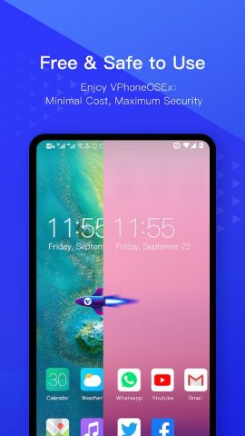VPhoneOS: Эмулятор Android для Android — скриншот 1