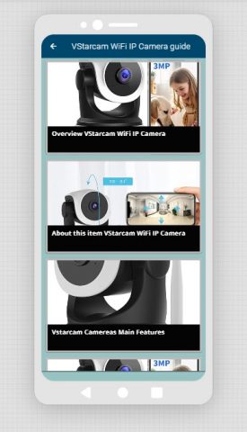 VStarcam WiFi IP Camera advice для Android — скриншот 2