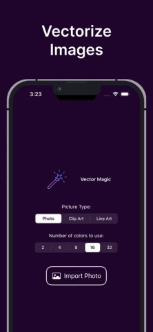 Vector Magic: Vectorize Images для iOS — скриншот 1