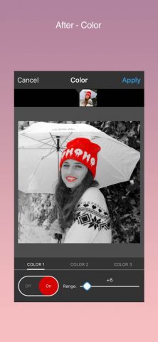 Video Color Editor для iOS — скриншот 2