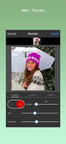 Video Color Editor для iOS — скриншот 3
