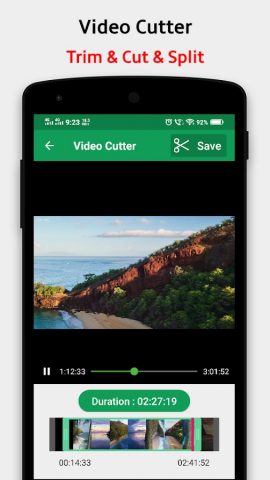Video Cutter для Android — скриншот 3