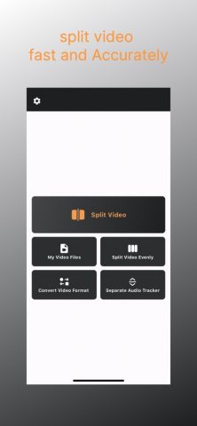 Video Lossless Cut для iOS — скриншот 1