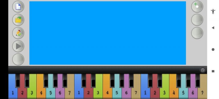 Virtual Piano для Android — скриншот 1
