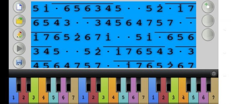 Virtual Piano для Android — скриншот 3