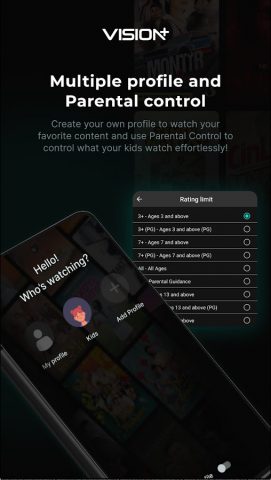 Vision+: Live, Sports & Series для Android — скриншот 3